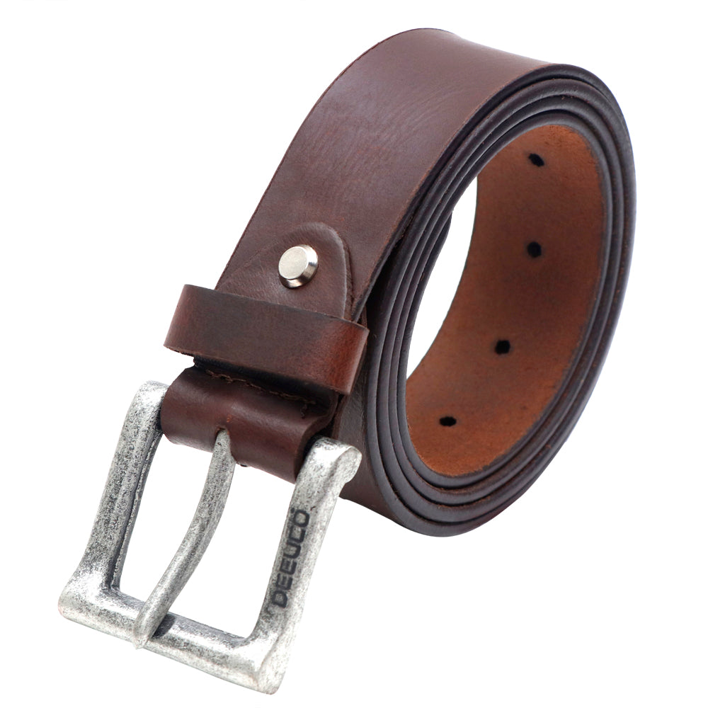 All Occasion Men’s Genuine Premium Leather Belt, Casual, Adjutable, Regular Fit for Jeans & Office.