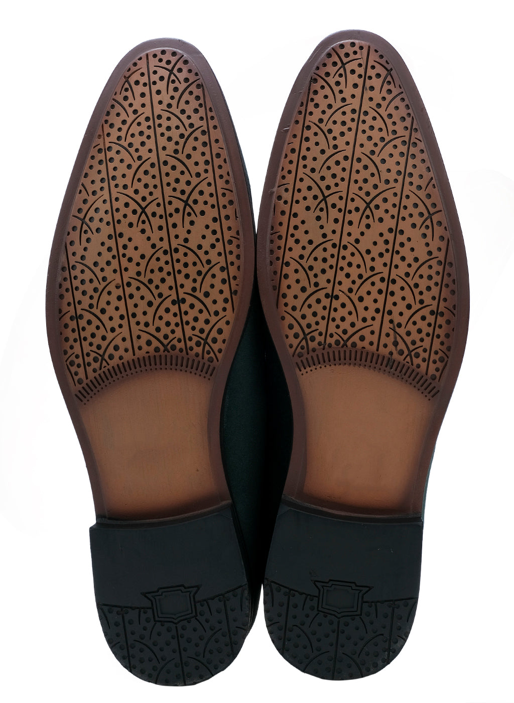 Deeuco Ethnic Premium Green Velvet Zardozi embroidery Jutti