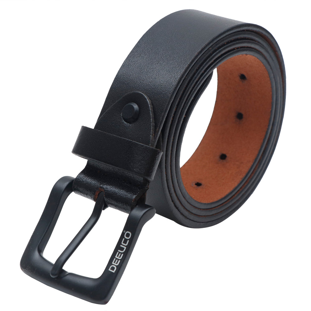 All Occasion Men’s Genuine Premium Leather Belt, Casual, Adjutable, Regular Fit for Jeans & Office.