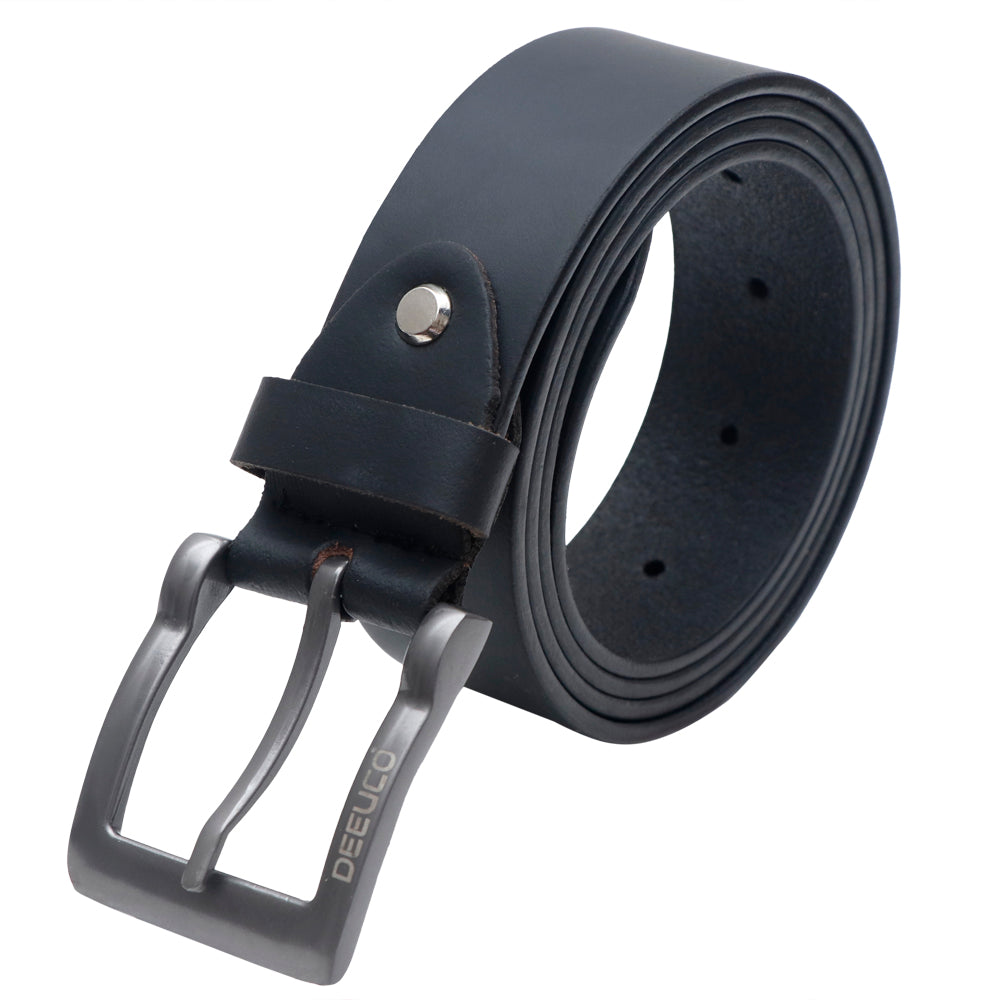 All Occasion Men’s Genuine Premium Leather Belt, Casual, Adjutable, Regular Fit for Jeans & Office.