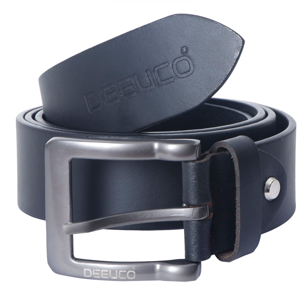 All Occasion Men’s Genuine Premium Leather Belt, Casual, Adjutable, Regular Fit for Jeans & Office.