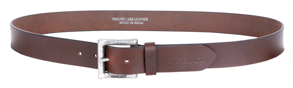 All Occasion Men’s Genuine Premium Leather Belt, Casual, Adjutable, Regular Fit for Jeans & Office.
