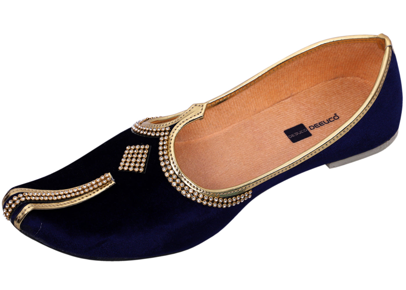 DEEUCO Wedding and Sherwani Mojari,Jutti for Men, Velvet
