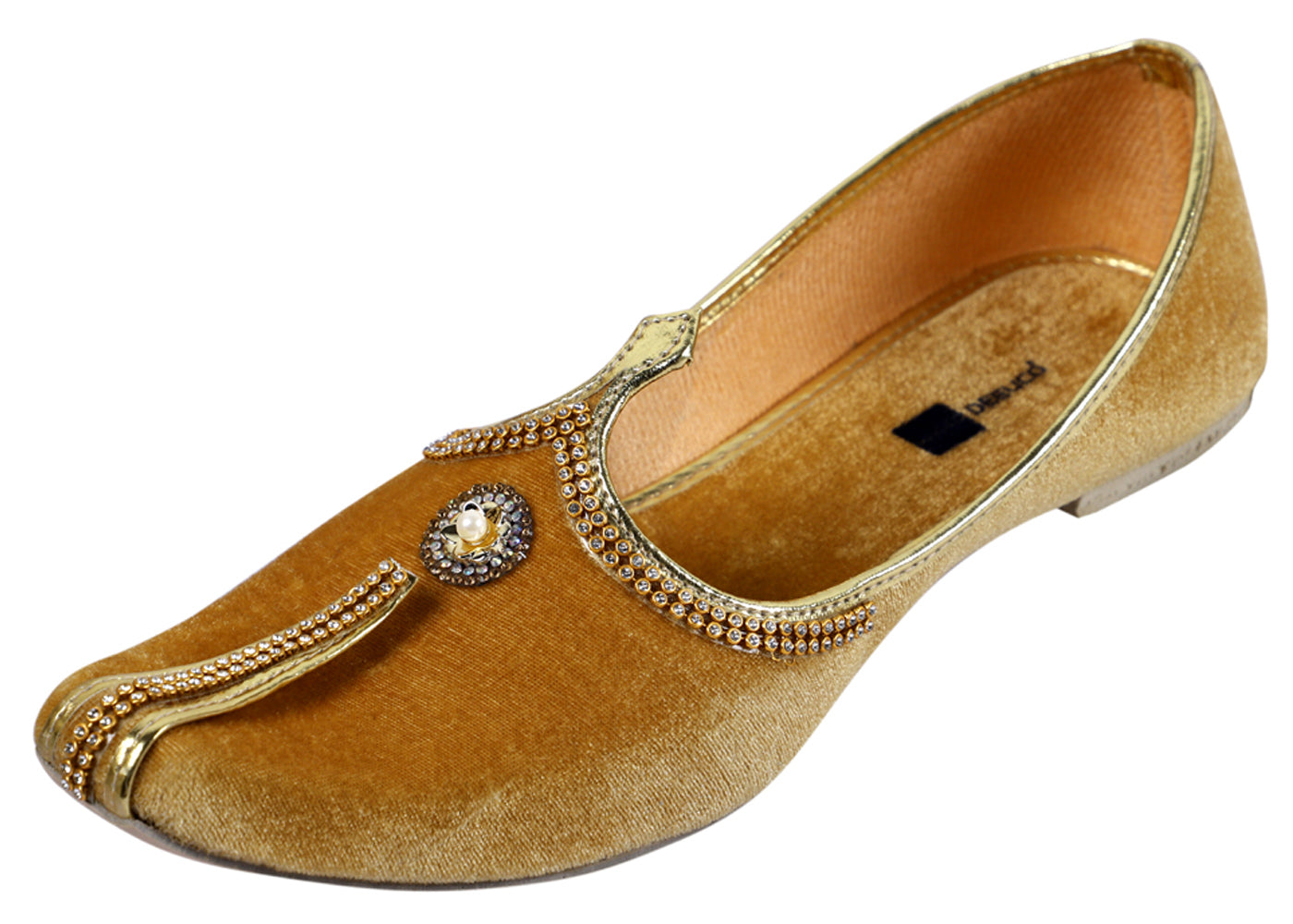 DEEUCO Wedding and Sherwani Mojari,Jutti for Men, Velvet