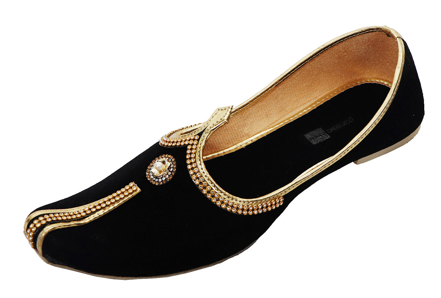 DEEUCO Wedding and Sherwani Mojari,Jutti for Men, Velvet