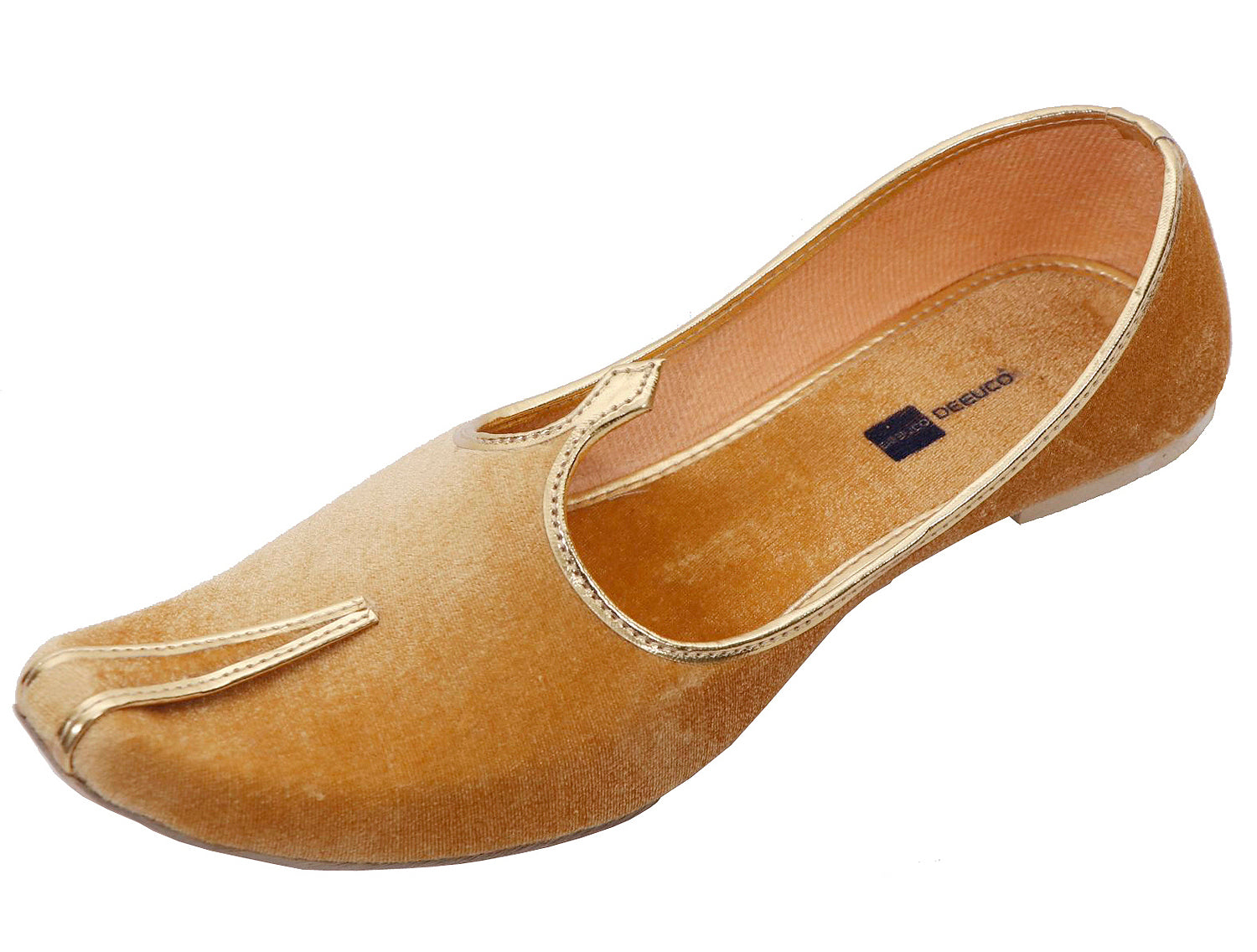 DEEUCO Men's Traditional and Ethnic Wedding and Sherwani Jutti, Mojari