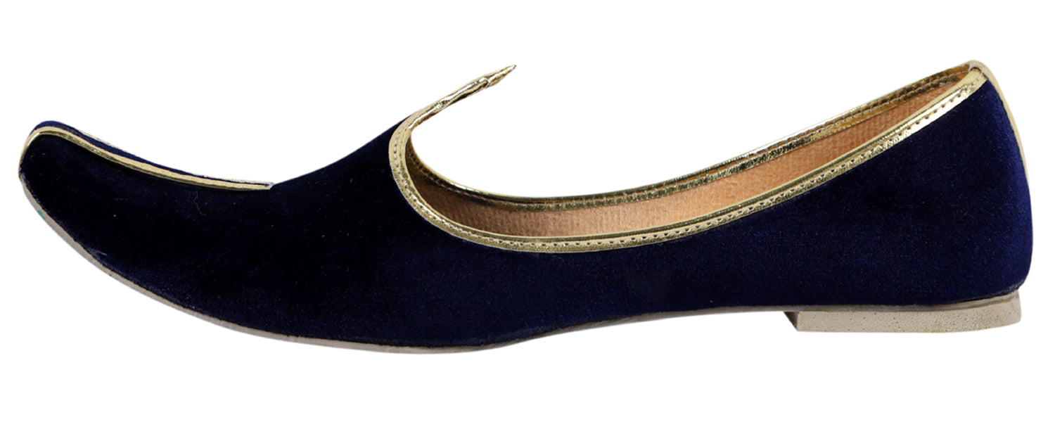 DEEUCO Men's Traditional and Ethnic Wedding and Sherwani Jutti, Mojari