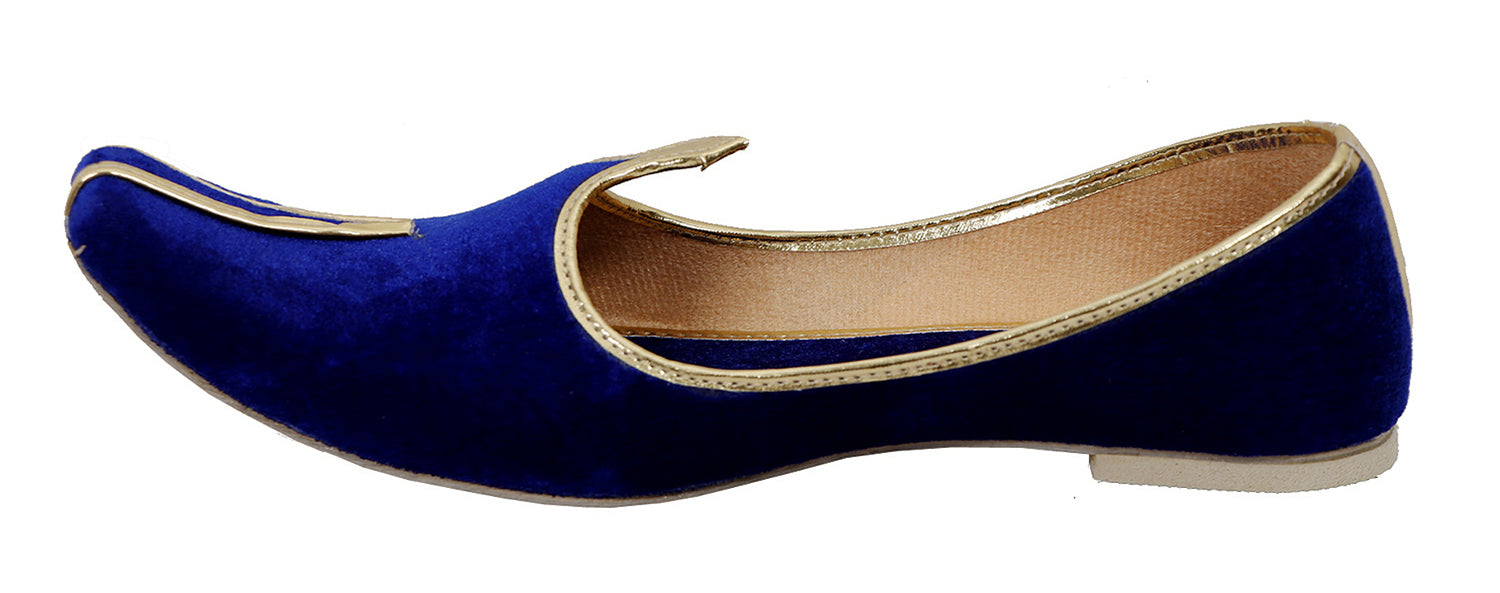 DEEUCO Men's Traditional and Ethnic Wedding and Sherwani Jutti, Mojari