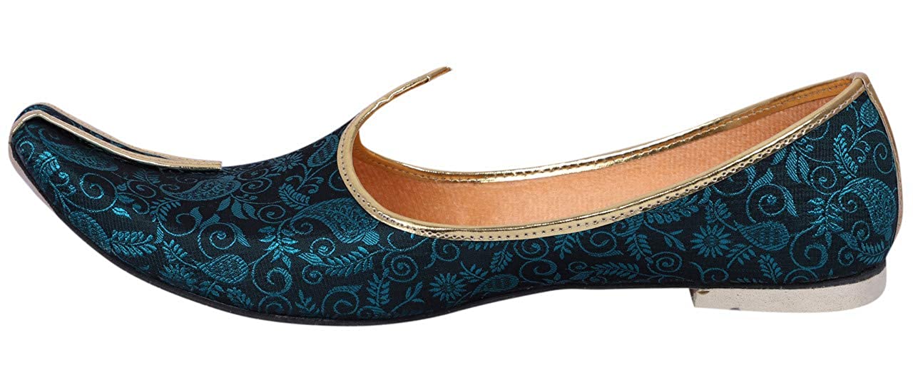 DEEUCO Men's Wedding and Sherwani Jutti/Mojari