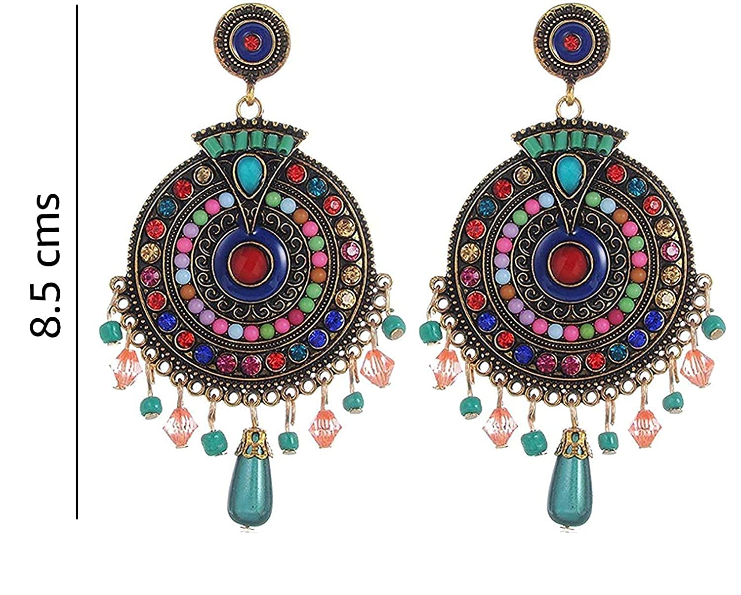 Deeuco Multi-Color Earrings for Women and Girls