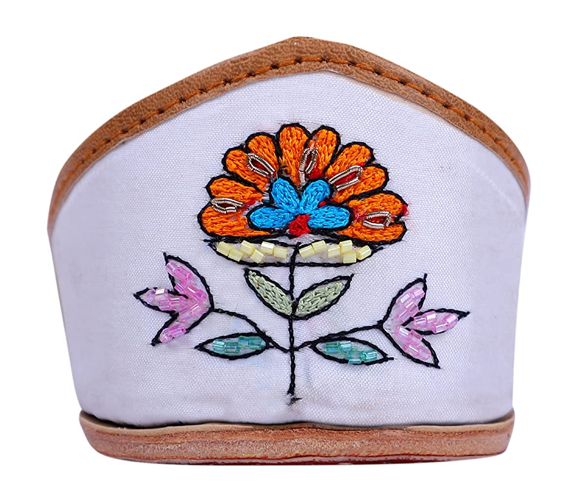 DEEUCO Women's Premium Multi-color Embroidery Jutti.