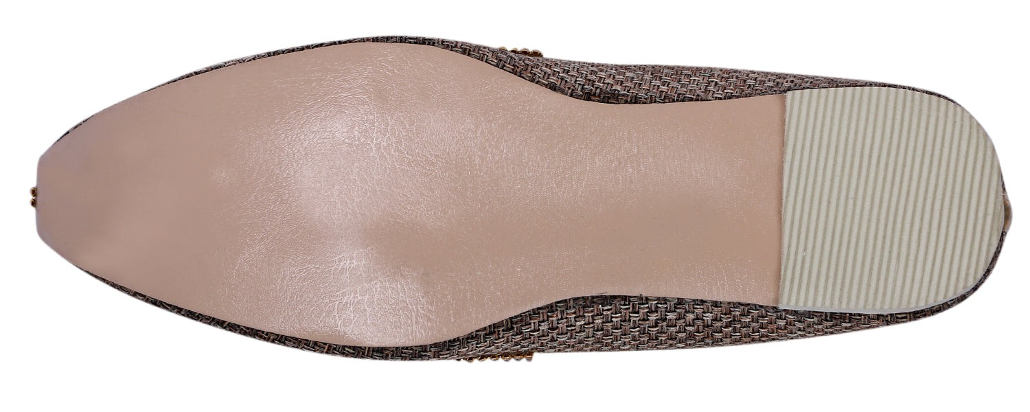 DEEUCO Men's Traditional Brown Jute Wedding,Ethnic, Party and Sherwani Jutti,Mojari