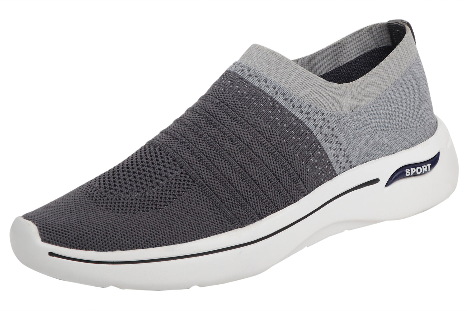 DEEUCO Men's Gray Casual ,Running ,Walking Shoes