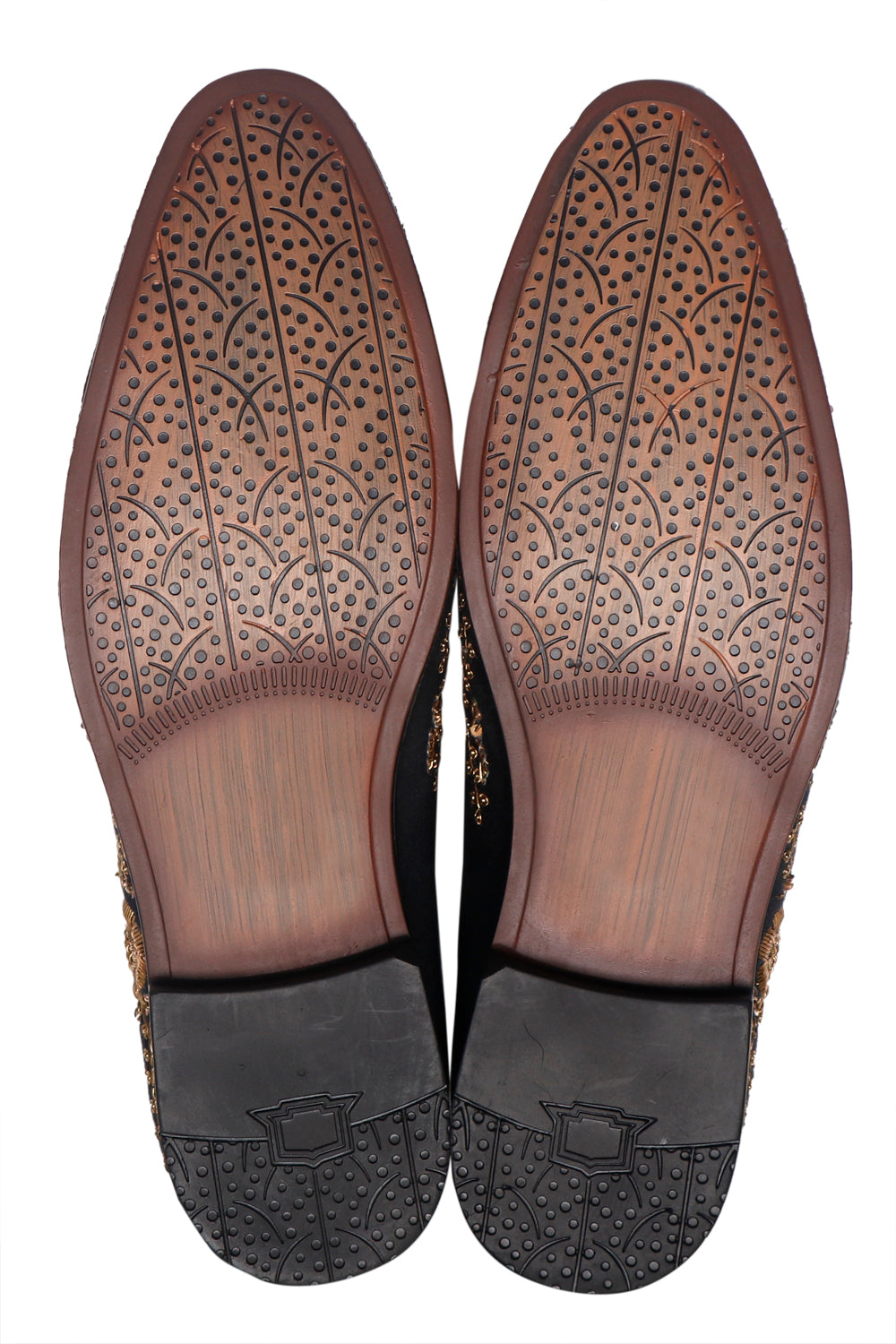 Black Velvet Zardozi embroidery Jutti