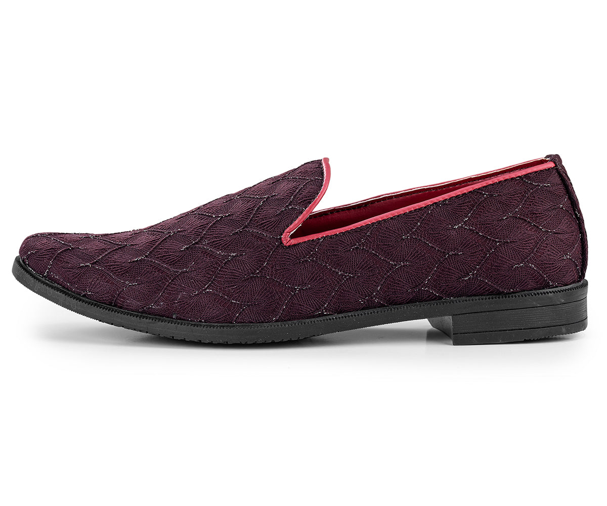 Ethnic Premium Plain Maroon Wedding and sherwani jutti/Shoes