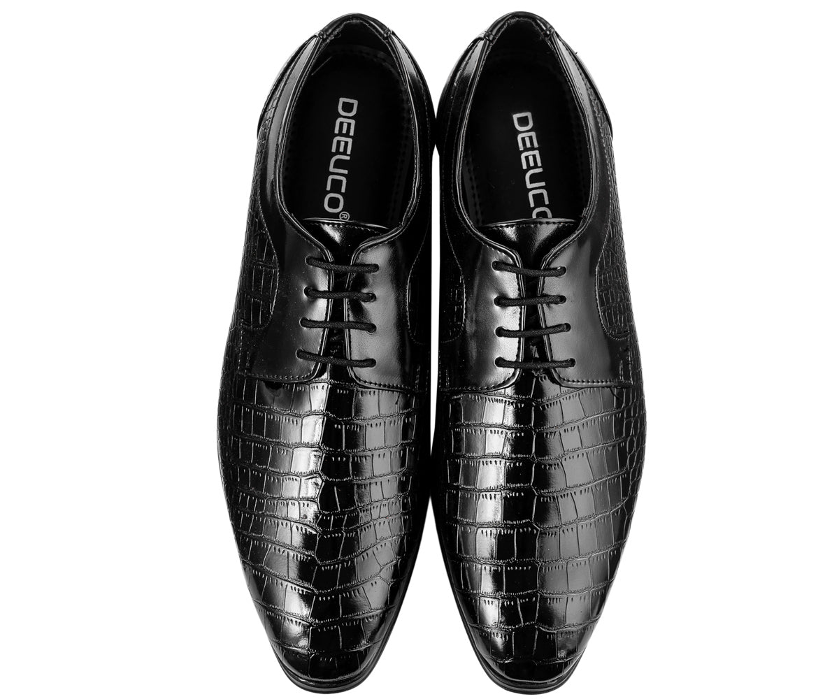 MEN BLACK PREMIUM FORMAL SHOES