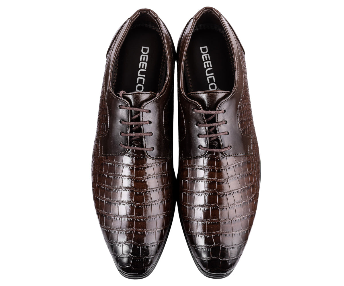 MEN BROWN PREMIUM FORMAL SHOES