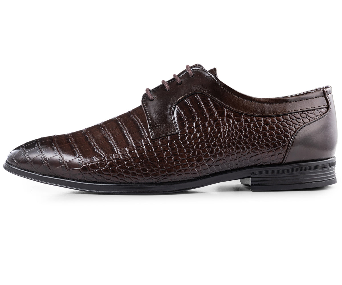 MEN BROWN PREMIUM FORMAL SHOES