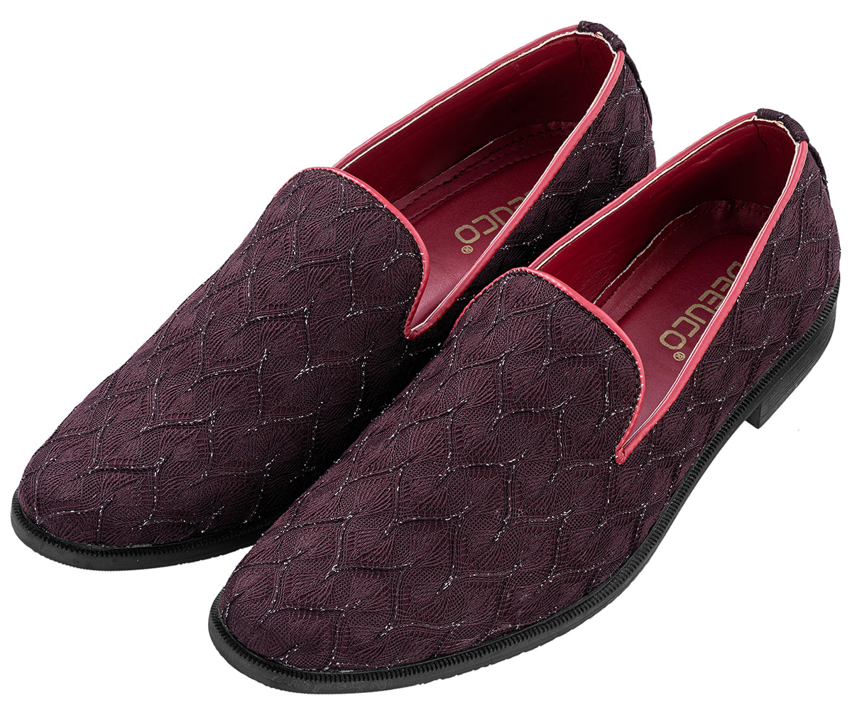 Ethnic Premium Plain Maroon Wedding and sherwani jutti/Shoes