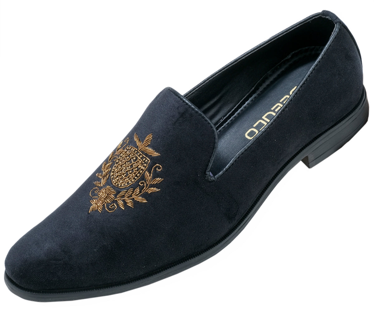 Deeuco Premium Black Velvet Zardozi embroidery Jutti