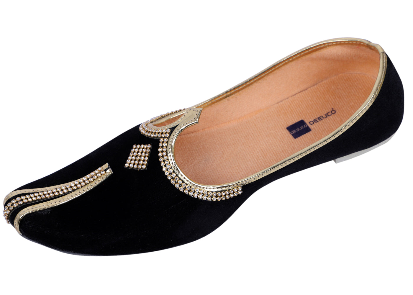 DEEUCO Wedding and Sherwani Mojari,Jutti for Men, Velvet