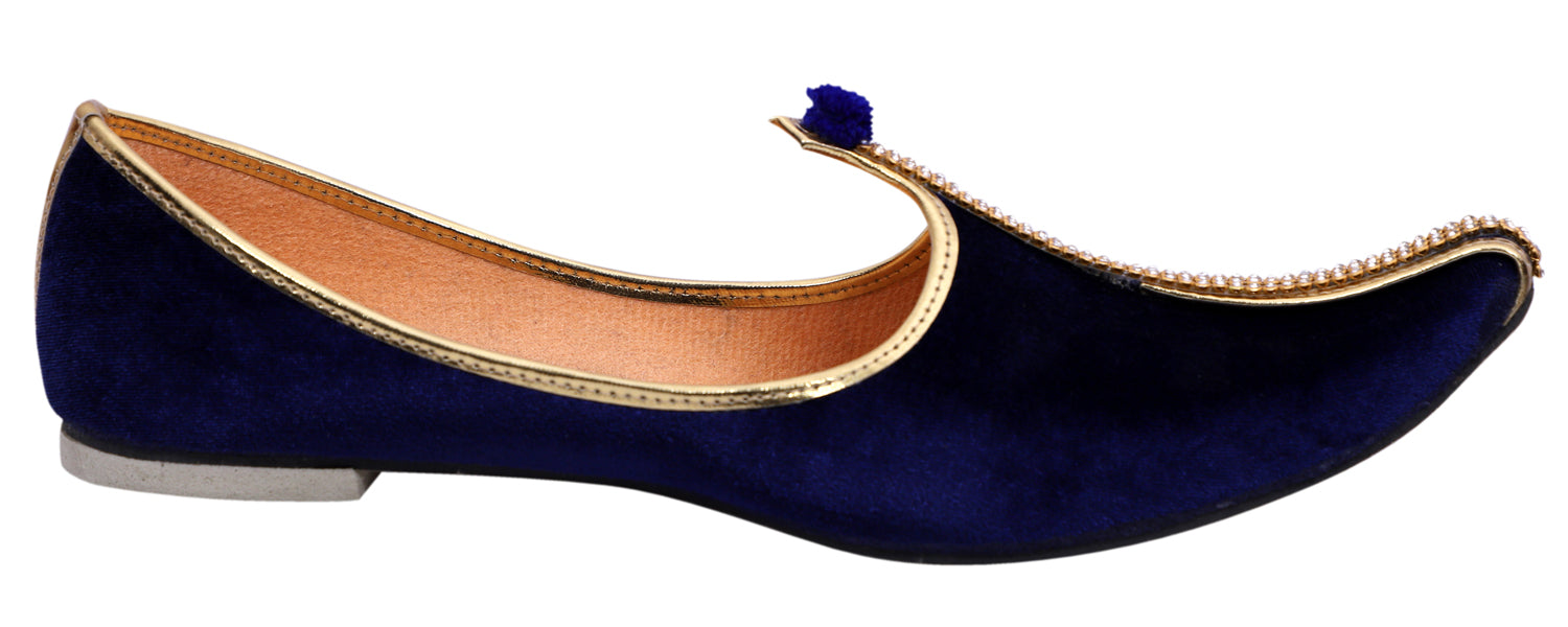 DEEUCO Velvet Jutti,Mojari for Men
