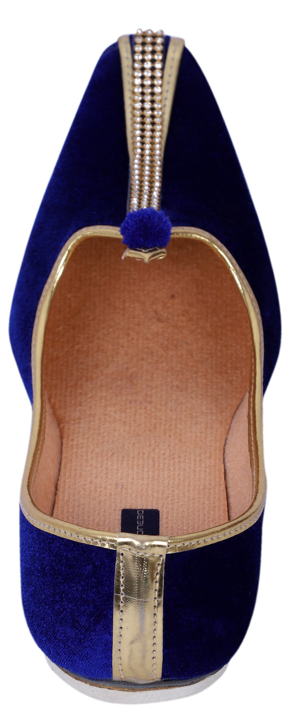 DEEUCO Velvet Jutti,Mojari for Men