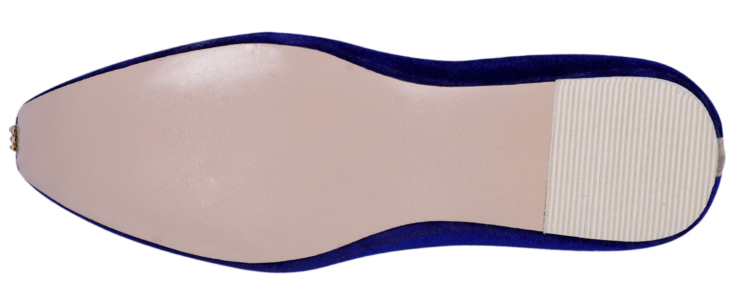 DEEUCO Velvet Jutti,Mojari for Men