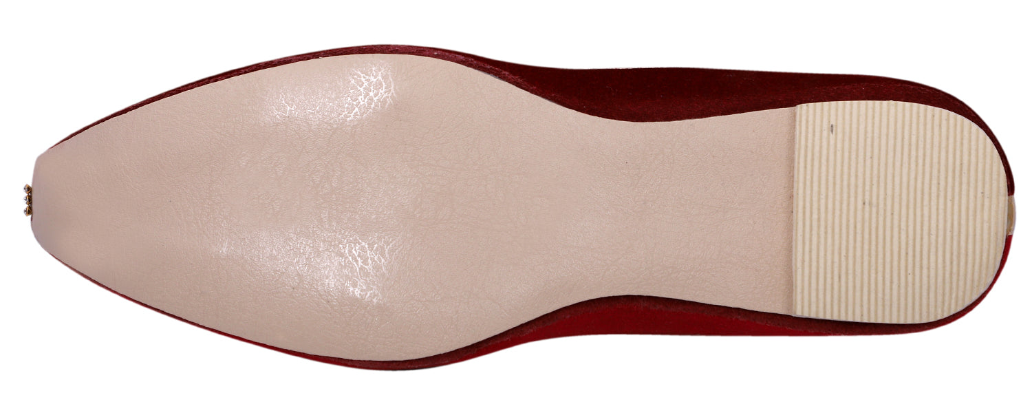 DEEUCO Velvet Jutti,Mojari for Men