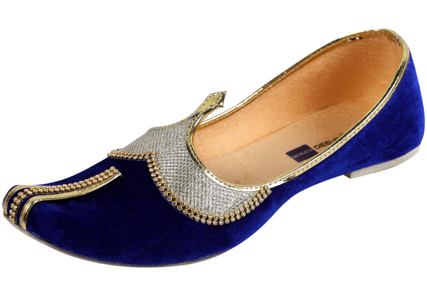 DEEUCO Velvet Wedding and Sherwani Jutti Mojari