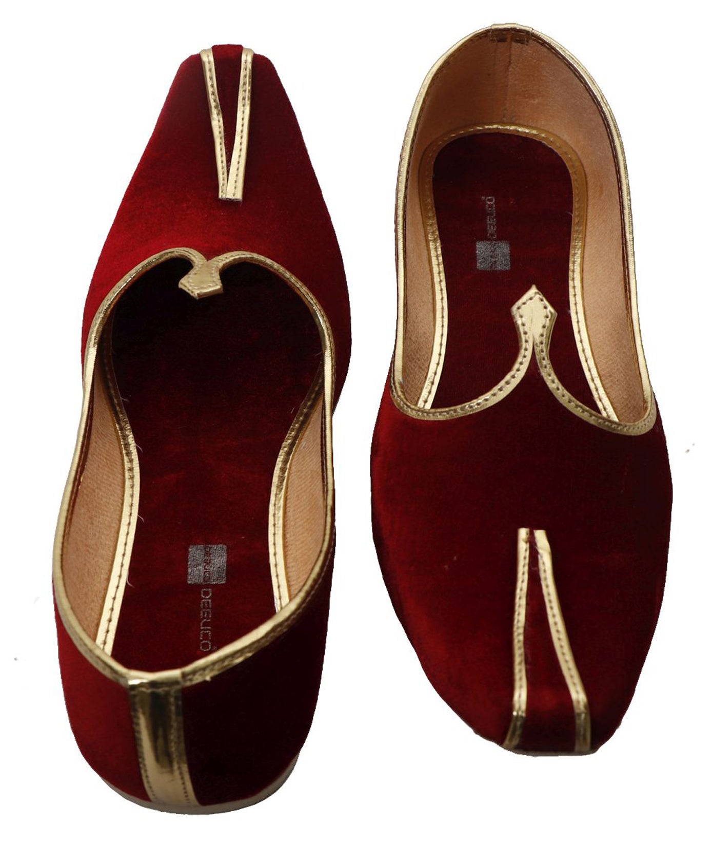 DEEUCO Men's Traditional and Ethnic Wedding and Sherwani Jutti, Mojari