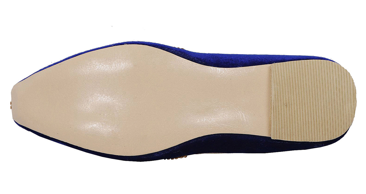DEEUCO Wedding and Sherwani Mojari,Jutti for Men, Velvet