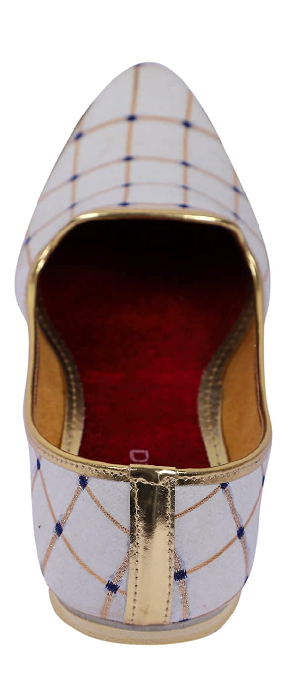 DEEUCO Men's Ethnic White boot