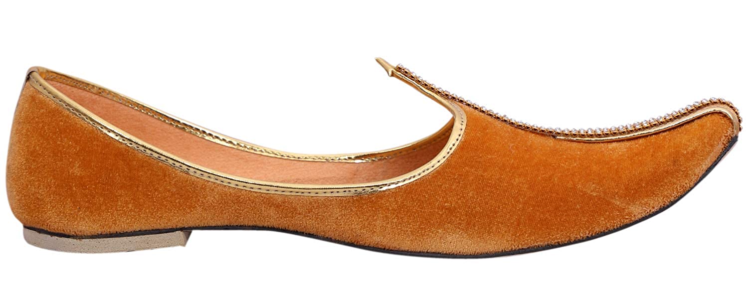 DEEUCO Velvet Jutti,Mojari for Men