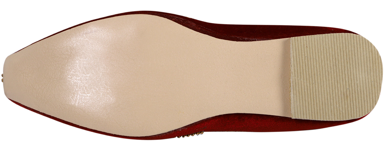 DEEUCO Wedding and Sherwani Mojari,Jutti for Men, Velvet