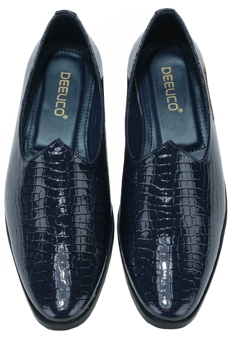 Men's Stylish Premium Traditional Blue Nagra/Shoes/jutti