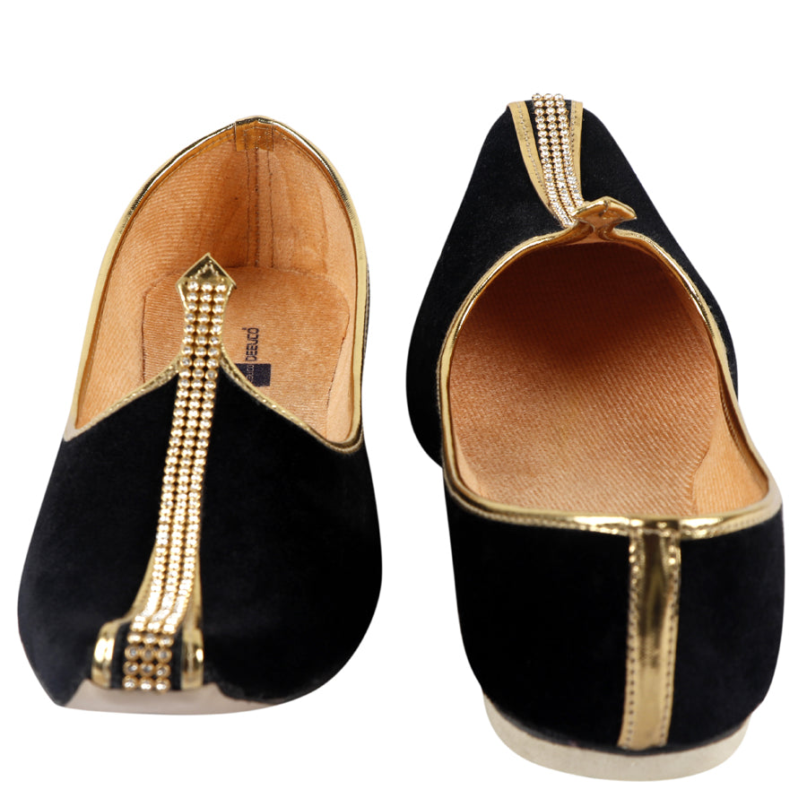 DEEUCO Velvet Jutti,Mojari for Men