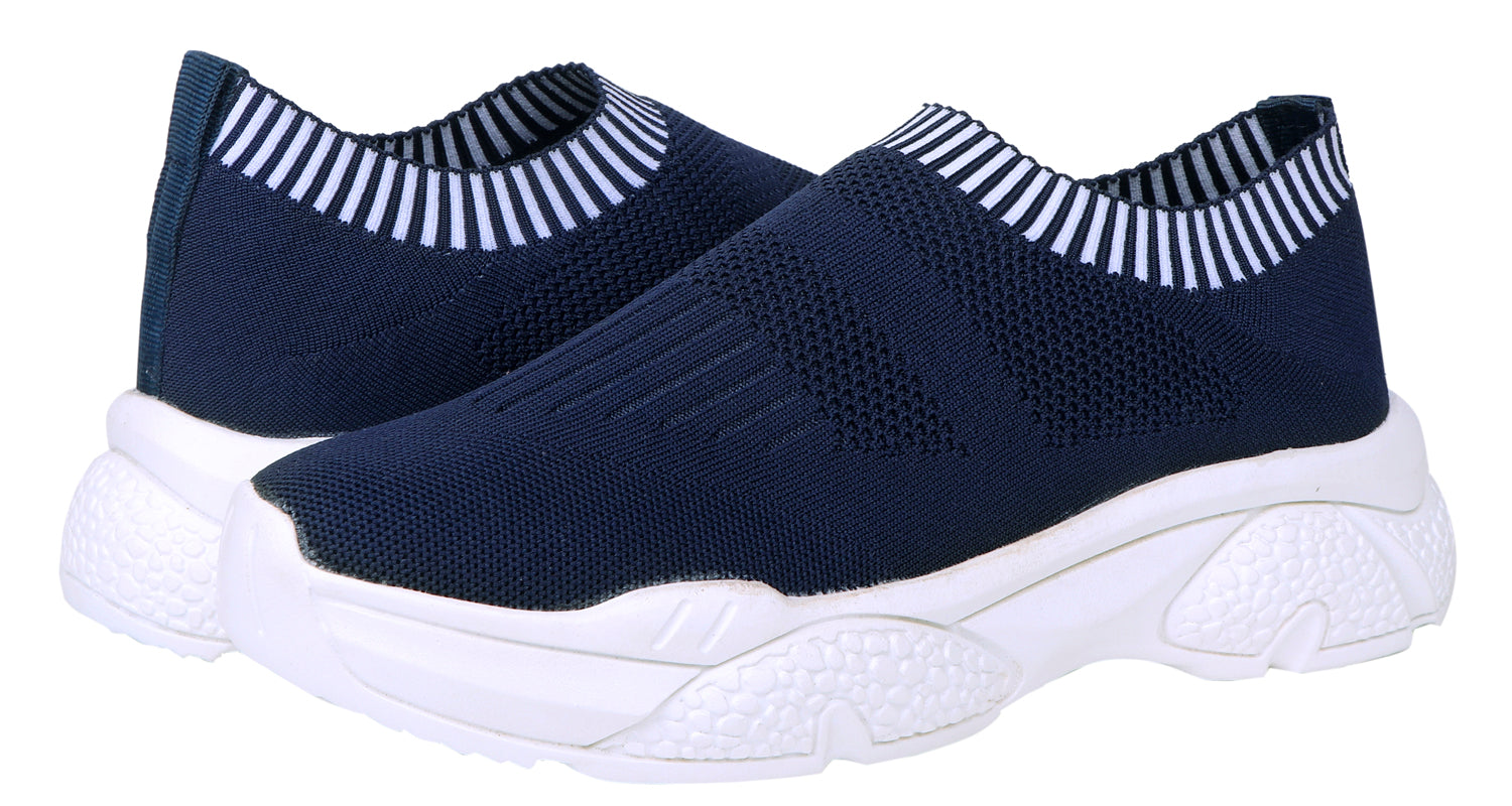 Deeuco Women/Girls Navy Blue Premium Running Shoes