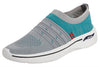 DEEUCO Men's Aqua and Gray  Casual ,Running ,Walking Shoes