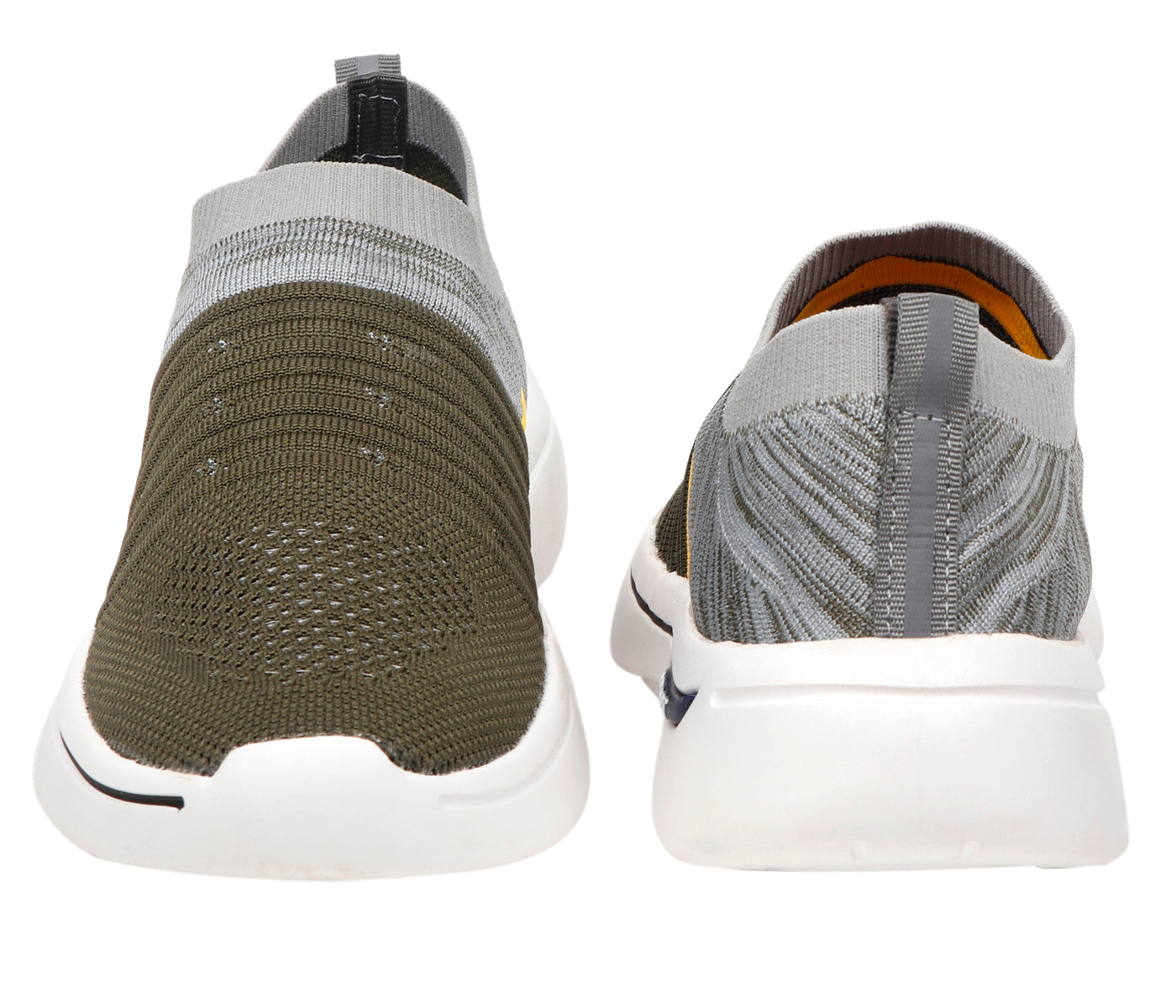 DEEUCO Men's Olive and Gray  Casual ,Running ,Walking Shoes