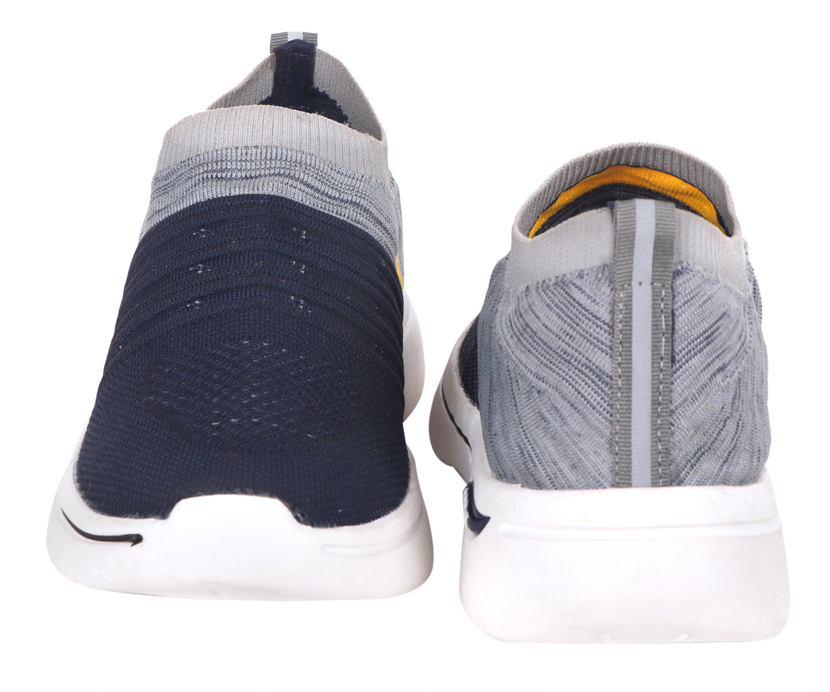 DEEUCO Men's Navy Blue and Gray  Casual ,Running ,Walking Shoes