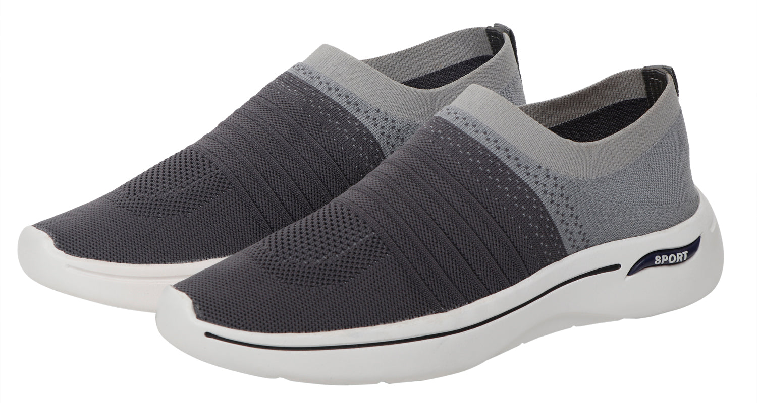 DEEUCO Men's Gray Casual ,Running ,Walking Shoes