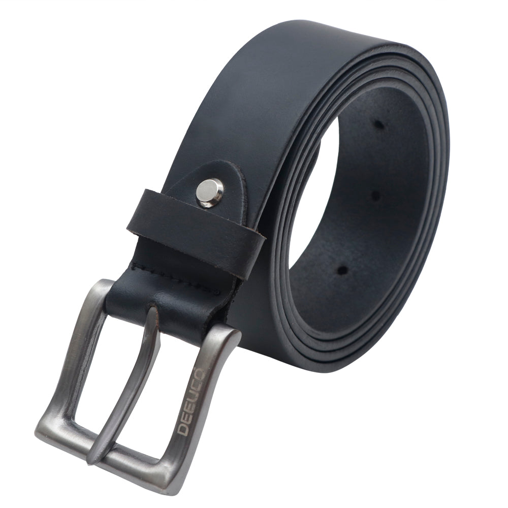 All Occasion Men’s Genuine Premium Leather Belt, Casual, Adjutable, Regular Fit for Jeans & Office.