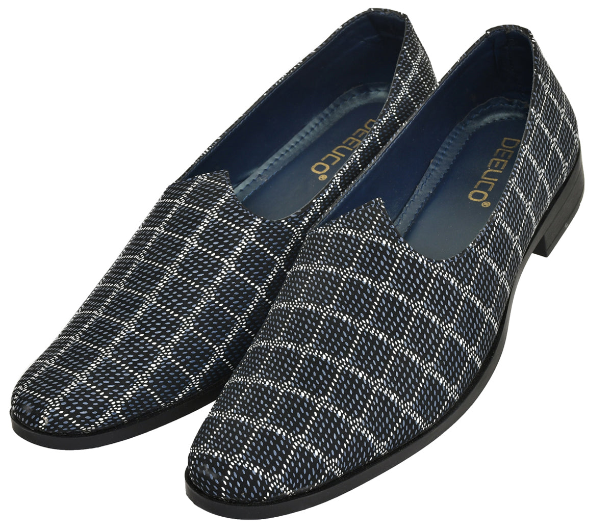 Men's Stylish Premium Traditional Classic Blue Nagra Shoes